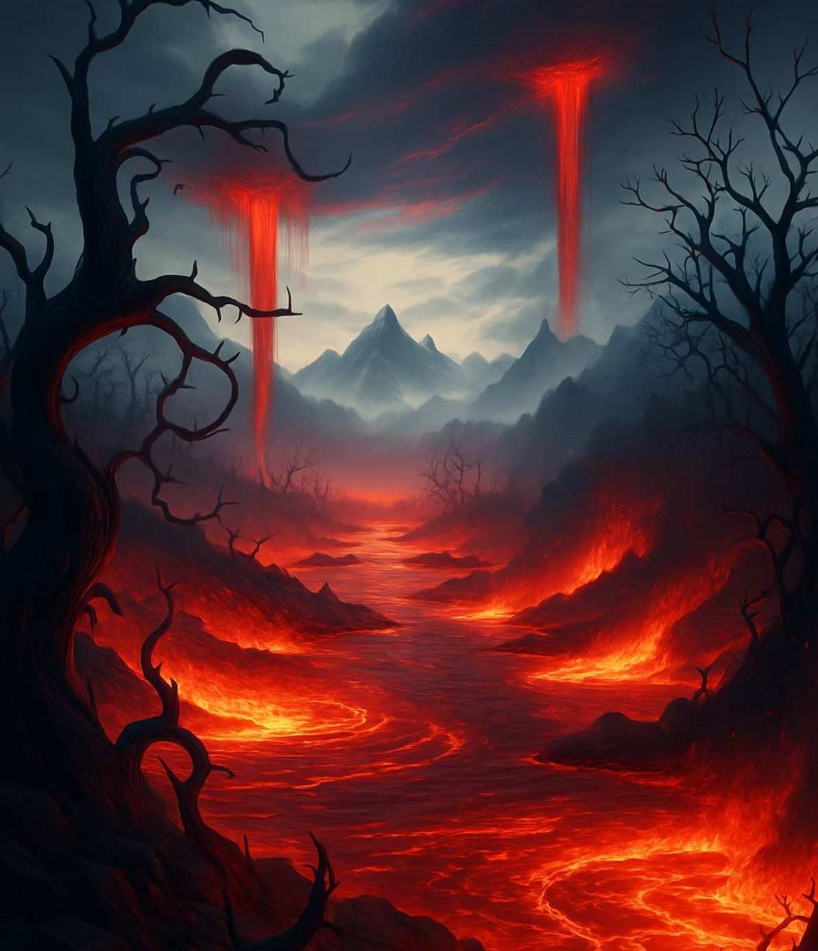 The river of blood and fire